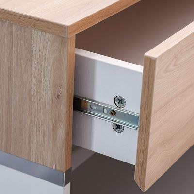 Frazer Dresser with Mirror-White/Natural oak - Image 5