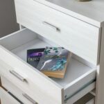 Barney Chest of 5 Drawers - Beige/Brown - With 2-Year Warranty