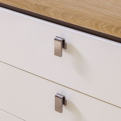 Sacramento Dresser with Mirror-Beige/Oak-With 2-Year Warranty - Image 5