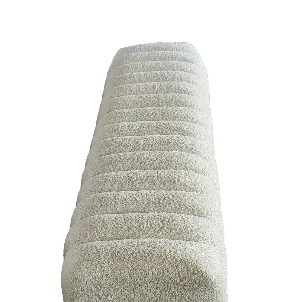Brita Bed Bench - Off White/Beige - With 2-Year Warranty - Image 4