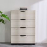 Pletora Chest Of 4 Drawers-Grey Oak