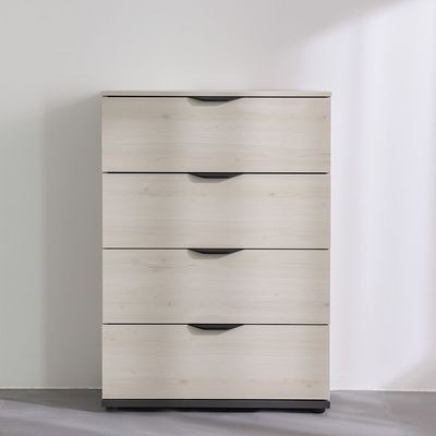Pletora Chest Of 4 Drawers-Grey Oak - Image 5