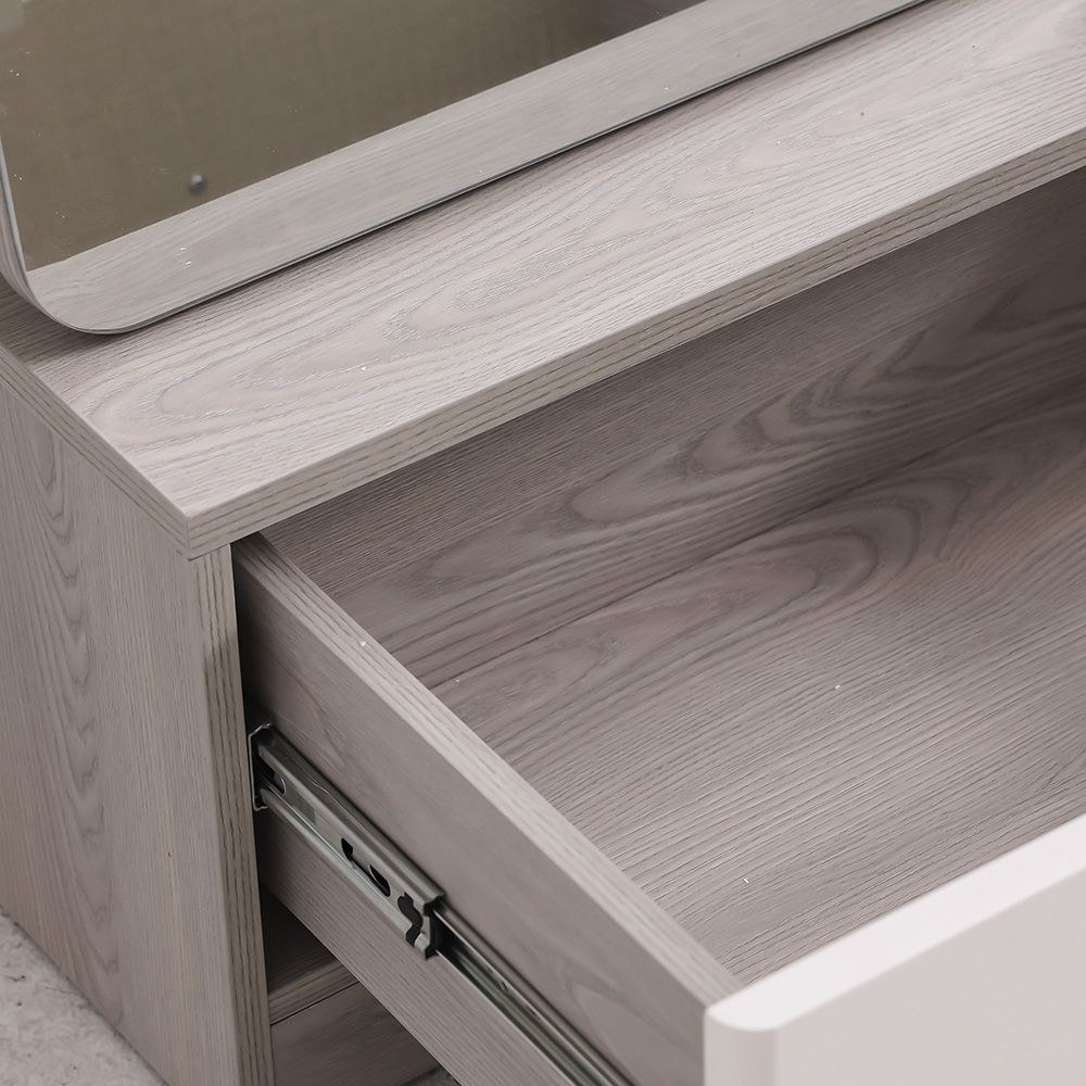 Trevor Long Standing Mirror - Beige/L. Grey - Image 4