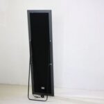 Hensley Floor Mirror with Tri-Color LED Lights & Touch Screen Button - Grey - With 2-Year Warranty