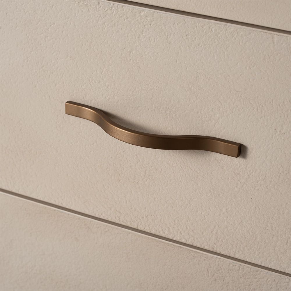 Nordomi Chest of 5 Drawers - Beige/Natural - With 2-Year Warranty - Image 4