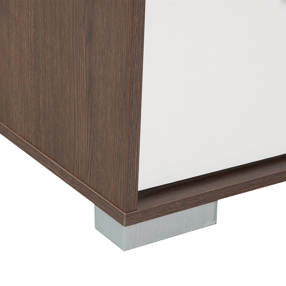 Thomas Night Stand - White/Walnut - Image 5