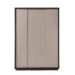 Jacksonville Chest of 5 Drawers - Brown/Gold - With 2-Year Warranty