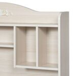 Ariana Study Desk With Hutch-Light Oak