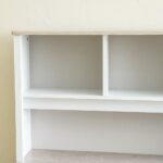 Swiss 2-Drawer Study Desk with Hutch - Light Oak + White - With 2-Year Warranty