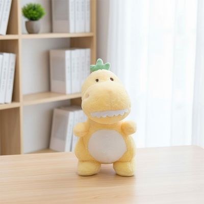 Dino Plush Soft Toy - Yellow - 35 cm