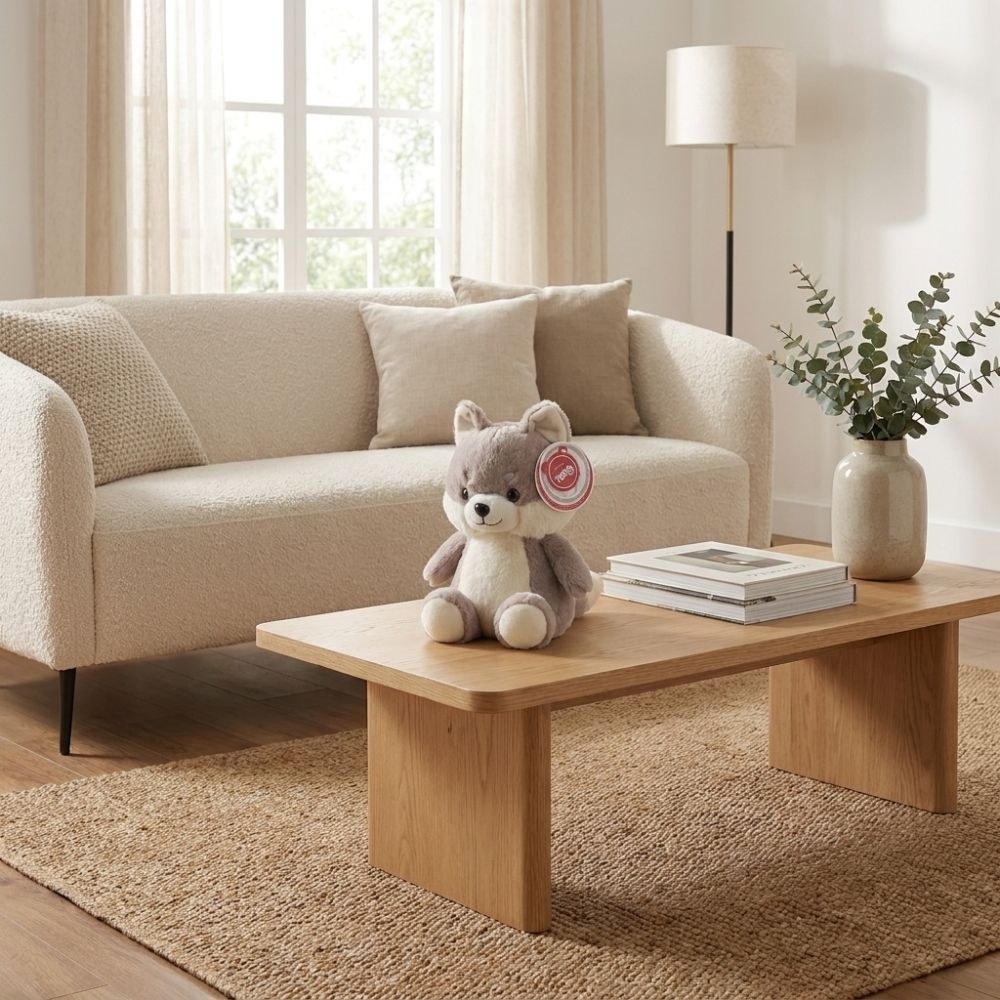 Fox Toto Soft Toy - Mauve - 23 cm - Image 2