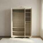 Ariana 3-Door Wardrobe - Light Oak - With 2-Year Warranty