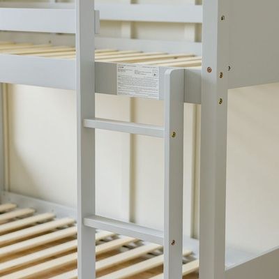 Derby House 90x200 Solid Wood Bunk Bed - Grey - With 2-Year Warranty - Image 3