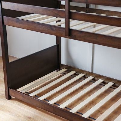 Derby House 90x200 Solid Wood Bunk Bed - Espresso - With 2-Year Warranty - Image 4