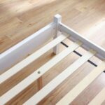 Derby Solo-V2 90x200 Solid Wood Single Bed-White