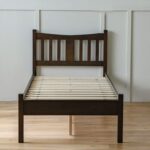 Derby Solo-V2 90x200 Solid Wood Single Bed-Espresso