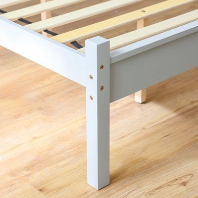 Derby Solo-V2 90x200 Solid Wood Single Bed-Grey - Image 3