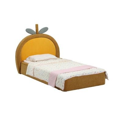 Tasty Mango 90x200 Upholstered Kids’ Bed - Yellow - With 2-Year Warranty - Image 4