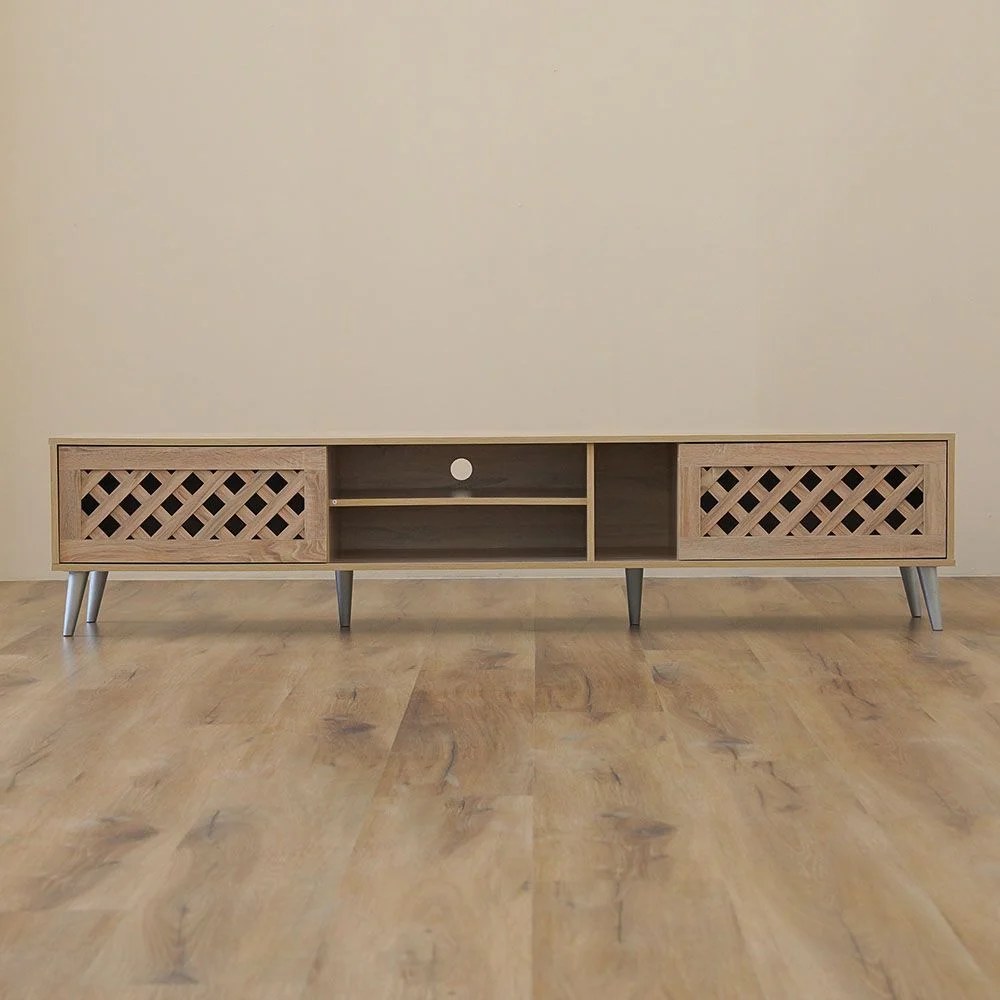 Como TV Unit-Up to 55 Inches-Sonoma Oak-With 2-Year Warranty - Image 3