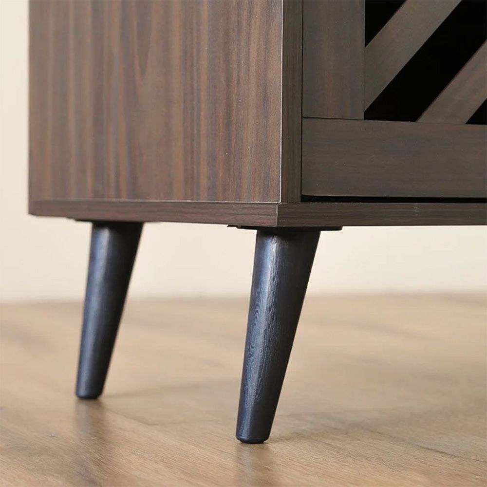Jax TV Unit-Up to 75 Inches-Walnut-With 2-Year Warranty - Image 3