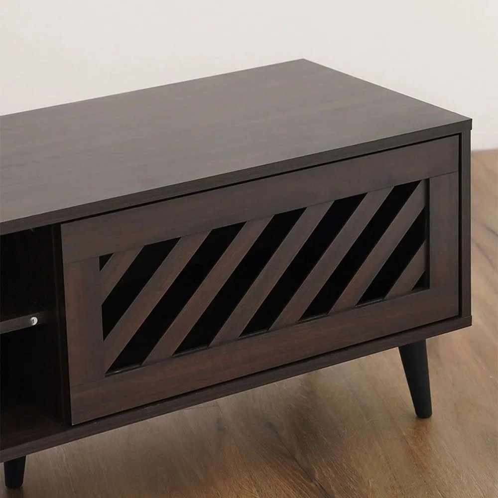Jax TV Unit-Up to 75 Inches-Walnut-With 2-Year Warranty - Image 5