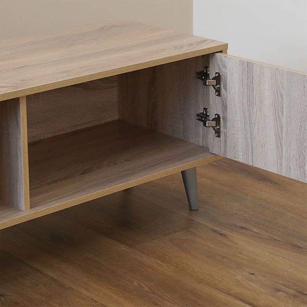Como TV Unit-Up to 80 Inches-Sonoma Oak-With 2-Year Warranty - Image 4