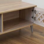 Hamlin TV Unit - Up to 80 Inches - Sonoma Oak - With 2-Year Warranty
