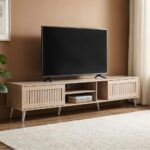 Alfa Large TV Unit-Up to 80 Inches-Sonoma Oak-With 2-Year Warranty