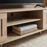 Alfa Large TV Unit-Up to 80 Inches-Sonoma Oak-With 2-Year Warranty