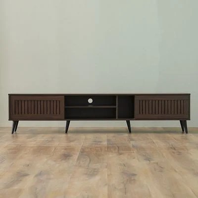 Alfa TV Unit-Up to 80 Inches-Walnut-With 2-Year Warranty - Image 3