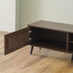 Alfa TV Unit-Up to 80 Inches-Walnut-With 2-Year Warranty