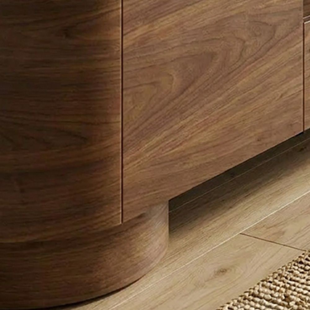 Austria TV Unit for TVs up to 75 Inches - Natural Walnut - With 2-Year Warranty - Image 3