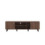 Basel Tv Unit With 2Doors Up To 75 Inch - Columbia Walnut