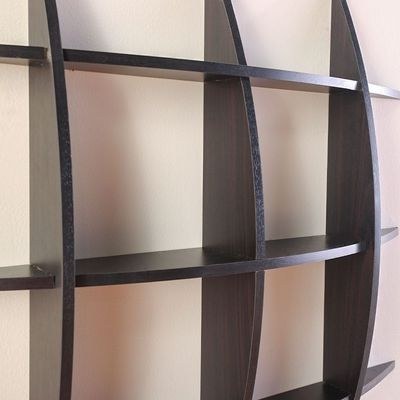 Lexington Globe Wall Shelf-75x75x10 cm - Image 3