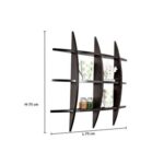 Lexington Globe Wall Shelf-75x75x10 cm