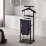 Liyan Coat Hanger - Black - With 2-Year Warranty