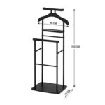 Liyan Coat Hanger - Black - With 2-Year Warranty