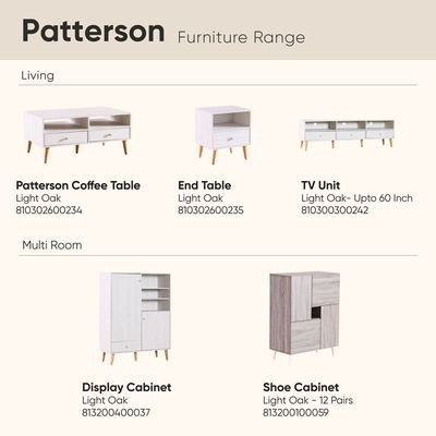 Patterson End Table-Light Oak - Image 4