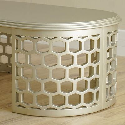 Bunbury Coffee Table - Champagne Gold - Image 2