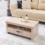 Anton 1 Drawer Coffee Table-Sonoma Oak