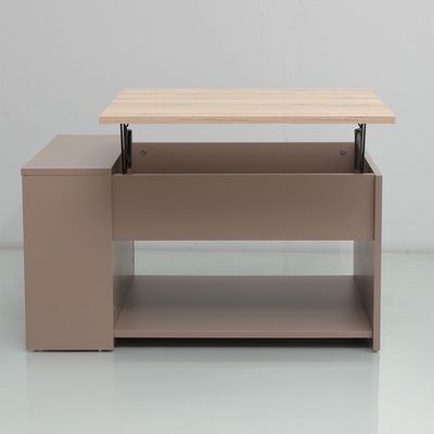 Spence Lift-Top Coffee Table with Storage - Grey/Oak - With 2-Year Warranty - Image 5