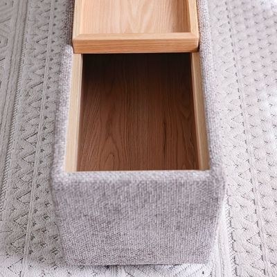 Odum End Table with Storage-Brown/Natural Oak-With 2-Year Warranty - Image 3