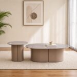 Linvel Coffee Table - Set of 2 - Blue Stone/Light Grey - With 2-Year Warranty