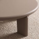Morisson Round Coffee Table-Taupe