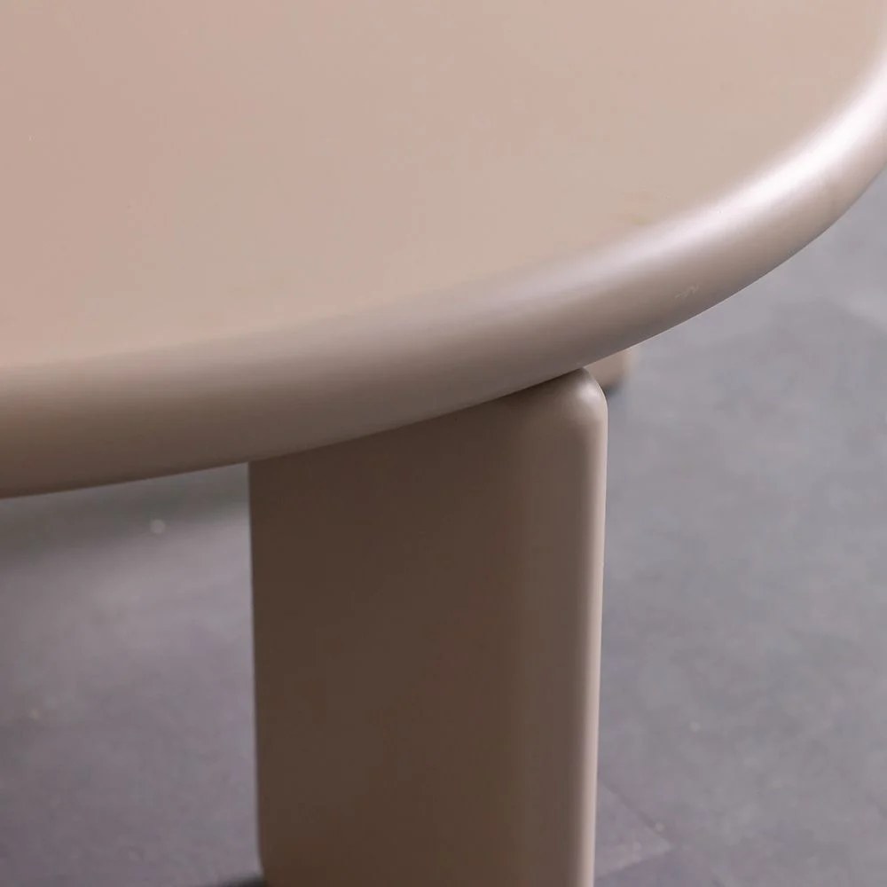 Morisson Round Coffee Table-Taupe - Image 4