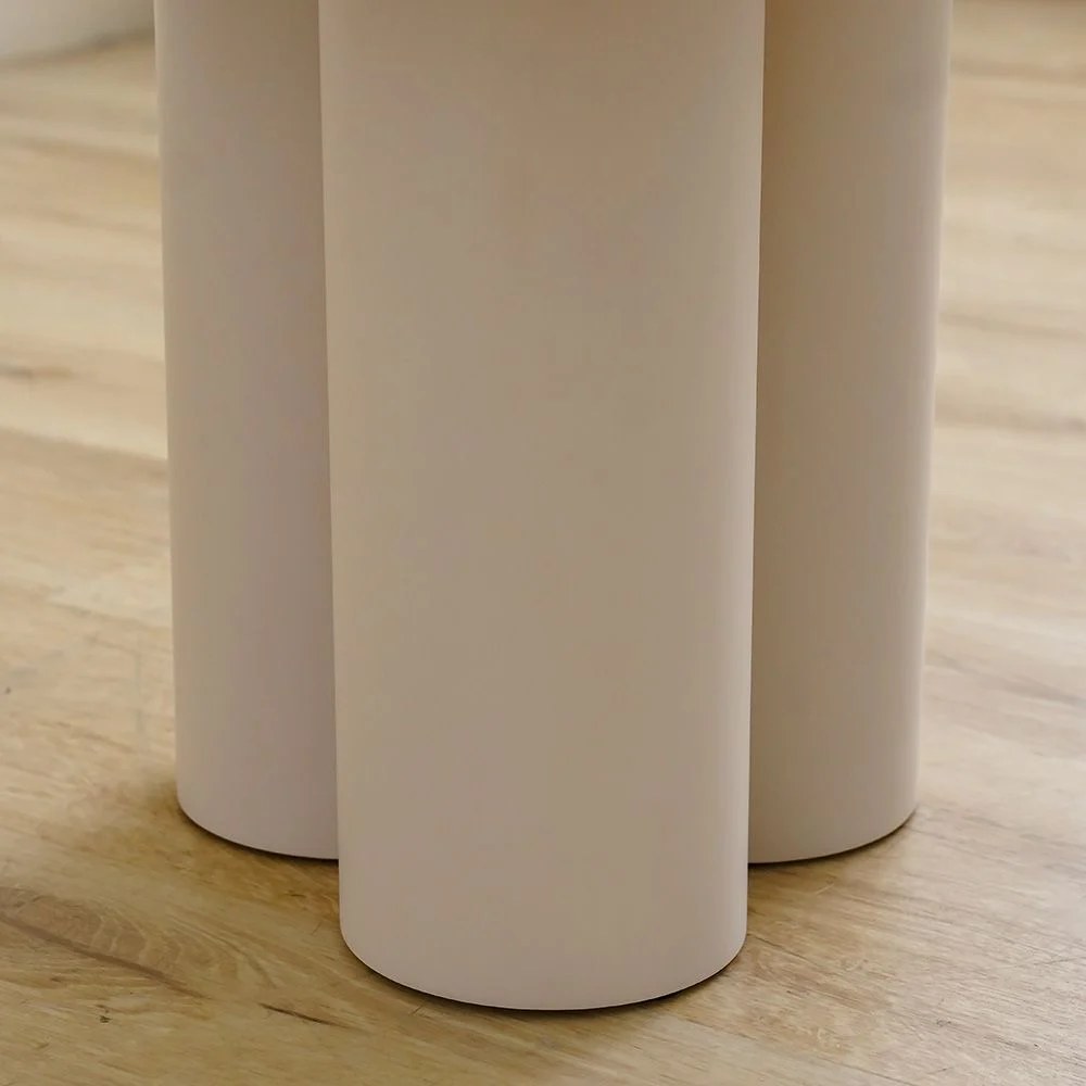 Scandi End Table -Beige - Image 3