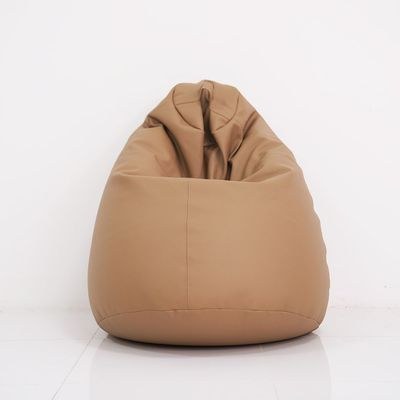 Oxford XL Bean Bag Chair-Beige - Image 3