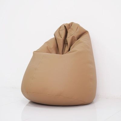 Oxford XL Bean Bag Chair-Beige - Image 4
