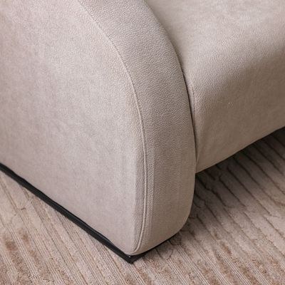 Nimera 1-Seater Fabric Sofa-Grey-With 2-Year Warranty - Image 5