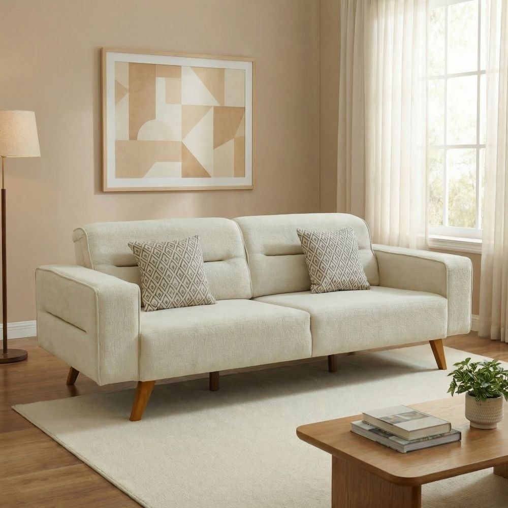 Kelbek 3+1+1 Seater Fabric Sofa - Image 4